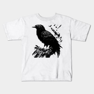 black raven Kids T-Shirt